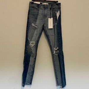 Flying monkey women’s size 28 cropped denim